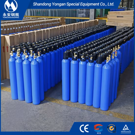 10L ISO Tped Certificate Seamless Steel Portable Household Health Care Medical Oxygen Gas Cylinder