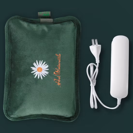 Calentador de manos recargable, botellas eléctricas de agua caliente